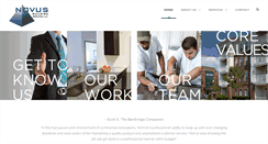 Desktop Screenshot of novusbuild.com